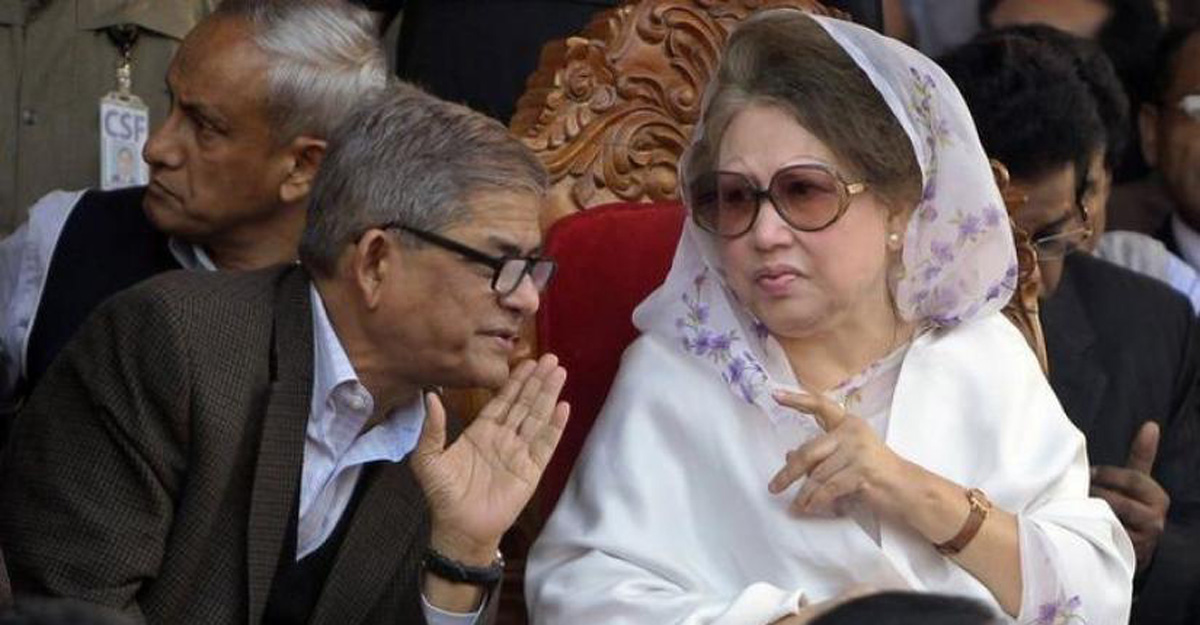 খালেদা জিয়ার সঙ্গে মির্জা ফখরুলের সাক্ষাৎ খালেদা জিয়ার সঙ্গে মির্জা ফখরুলের সাক্ষাৎ