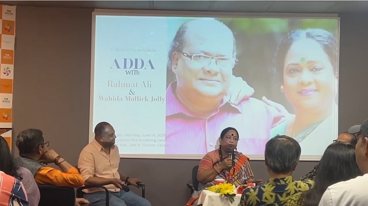 কানাডায় রহমত আলী ও ওয়াহিদা মল্লিক জলি সংবর্ধিত 