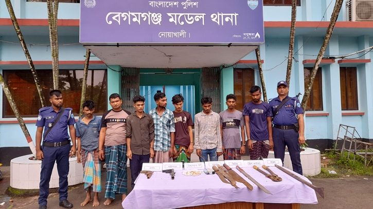 নোয়াখালীতে গত ২৪ ঘন্টায় গ্রেপ্তার ৬৪ নোয়াখালীতে গত ২৪ ঘন্টায় গ্রেপ্তার ৬৪