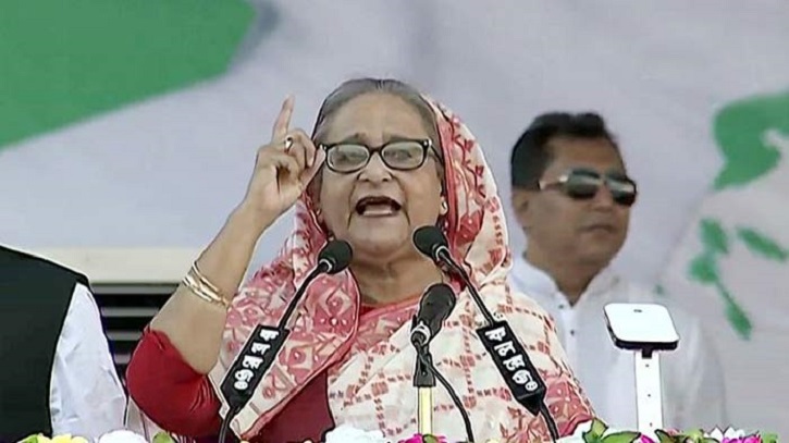 ওয়াদা করেন নৌকায় ভোট দেবেন: শেখ হাসিনা ওয়াদা করেন নৌকায় ভোট দেবেন: শেখ হাসিনা