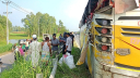 বাস-ট্রাক সংঘর্ষে নারীসহ প্রাণহানি ৩
