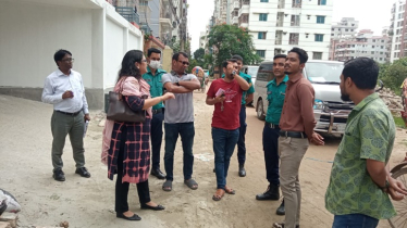 আফতাবনগরে নির্মাণ সামগ্রী ফেলে বায়ুদূষণ: ৩ প্রতিষ্ঠানের জরিমানা
