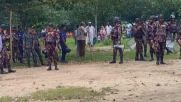গাজীপুরে যৌথ অভিযান ১২০টি অবৈধ স্থাপনা উচ্ছেদ
