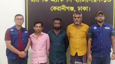 বানারীপাড়ায় ডাকাতির ঘটনায় আরো তিন ডাকাত গ্রেফতার