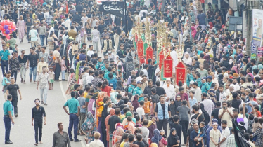 কঠোর নিরাপত্তায় ঢাকায় তাজিয়া মিছিল সম্পন্ন