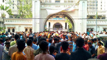 ফের নগর ভবনের সামনে জড়ো হচ্ছেন ইশরাকপন্থীরা
