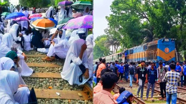 খুলনায় ট্রেন আটকে দিল শিক্ষার্থীরা, সারাদেশের সঙ্গে যোগাযোগ বন্ধ