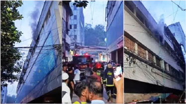 মতিঝিলে ভবনে আগুন, নিয়ন্ত্রণে ৪ ইউনিট
