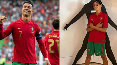 পর্তুগালের দলে ডাক পেলেন রোনালদোর ছেলে  