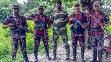 বাংলাদেশে অনুপ্রবেশকারী বিএসএফ সদস্যকে হস্তান্তর