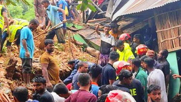 সিলেটে টিলাধসে একই পরিবারের ৪ জনের প্রাণহানী
