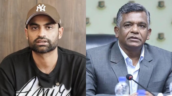 বিসিবি নির্বাচনে অংশ নিতে বুলবুলকে পদত্যাগের আহ্বান তামিমের বিসিবি নির্বাচনে অংশ নিতে বুলবুলকে পদত্যাগের আহ্বান তামিমের