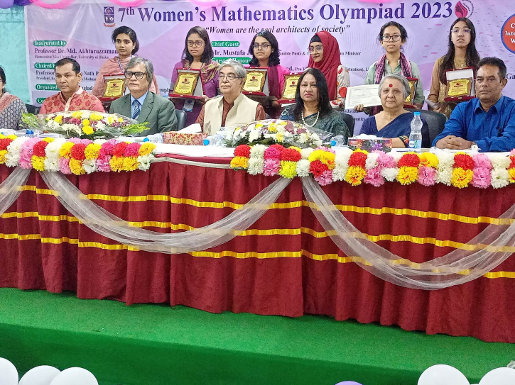 7th Women’s Mathematics Olympiad held 7th Women’s Mathematics Olympiad held