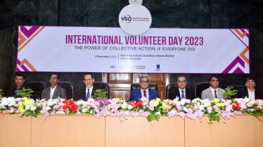 International Volunteer Day celebrated in Dhaka University