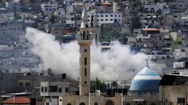 Another attack on the Palestinian mosque