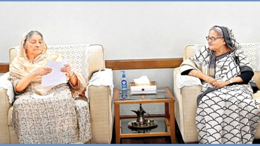 Raushan meets PM at Ganabhaban