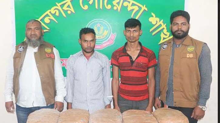 2 held with 10-kg ganja in Rajshahi