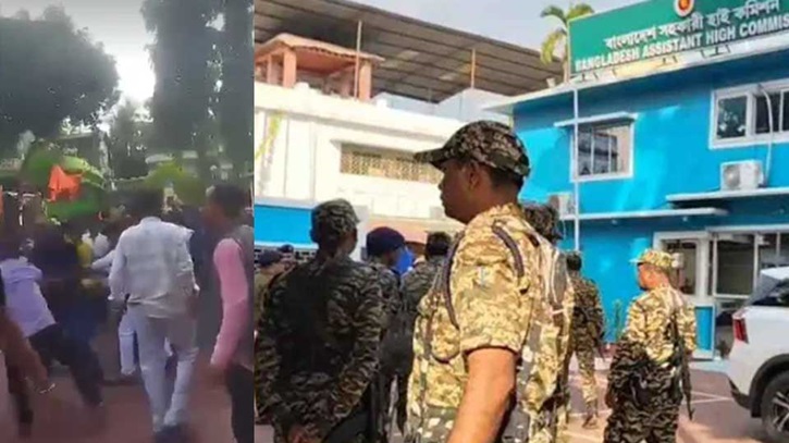 আগরতলায় উপহাইকমিশনে হামলা, ভারতের দুঃখ প্রকাশ আগরতলায় উপহাইকমিশনে হামলা, ভারতের দুঃখ প্রকাশ