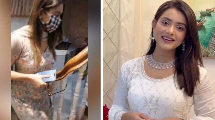 ডিবি কার্যালয়ে তানজিন তিশা ডিবি কার্যালয়ে তানজিন তিশা