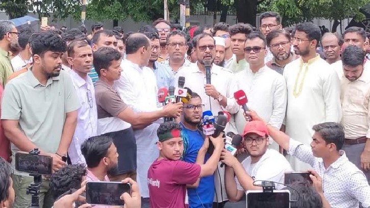 দাবি পূরণ না হওয়া পর্যন্ত পিছু হটার সুযোগ নেই: অধ্যাপক রইছ উদ্দিন দাবি পূরণ না হওয়া পর্যন্ত পিছু হটার সুযোগ নেই: অধ্যাপক রইছ উদ্দিন