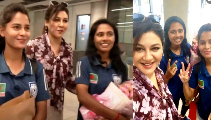 নারী ফুটবলারদের সাফল্য নিয়ে সিনেমা আসবে: জয়া নারী ফুটবলারদের সাফল্য নিয়ে সিনেমা আসবে: জয়া