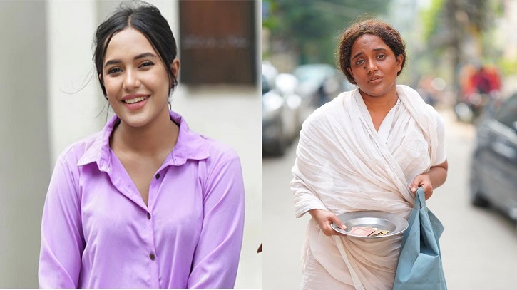 থালা হাতে রাস্তায় কী ভিক্ষা করছেন মাহি? থালা হাতে রাস্তায় কী ভিক্ষা করছেন মাহি?