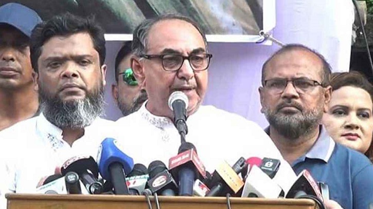 বিএনপিকে নিশ্চিহ্ন করার প্রোগ্রাম করবেন না, সরকারকে মির্জা আব্বাস