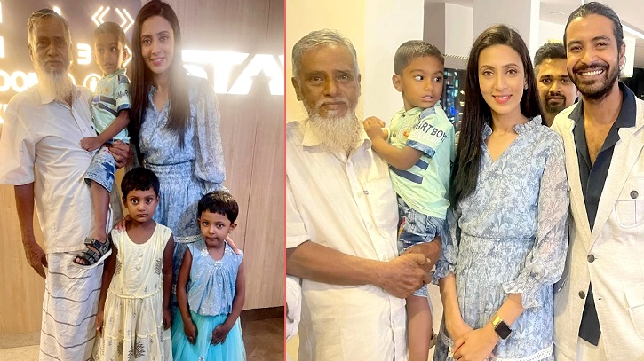 লুঙ্গি পরেই ‘পরাণ’ দেখলেন সেই বৃদ্ধ, রাজ-মিমও ছুটে গেলেন লুঙ্গি পরেই ‘পরাণ’ দেখলেন সেই বৃদ্ধ, রাজ-মিমও ছুটে গেলেন