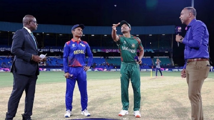 নেপালের বিপক্ষে টস হেরে ব্যাটিংয়ে বাংলাদেশ নেপালের বিপক্ষে টস হেরে ব্যাটিংয়ে বাংলাদেশ