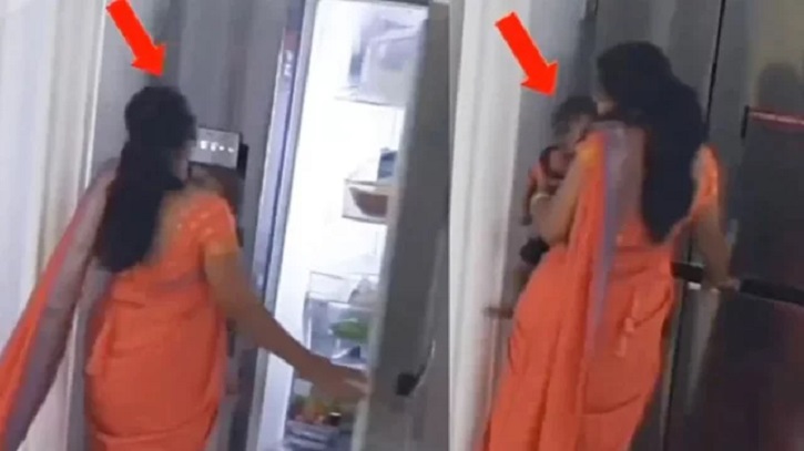 খাবারের বদলে সন্তানকে ফ্রিজে রাখলেন মা! খাবারের বদলে সন্তানকে ফ্রিজে রাখলেন মা!