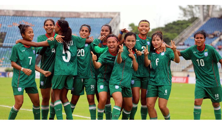 মিয়ানমারকে হারিয়ে এশিয়া কাপের দোরগোড়ায় বাংলাদেশ